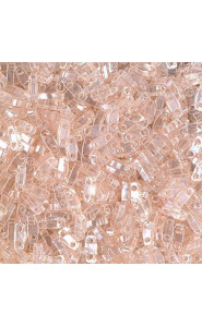 Miyuki quarter tila 5x1.2mm beads - Light rose luster QTL-365